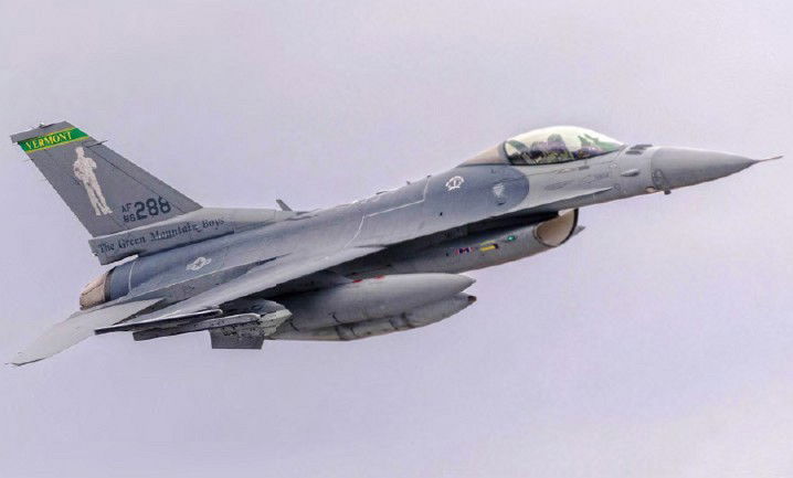 ‘GREEN MOUNTAIN BOYS’ BID FAREWELL TO F-16