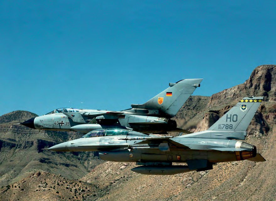 Final joint mission for Holloman Tornados
