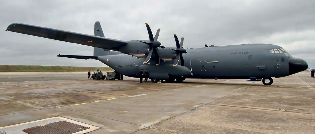 France inducts first C-130J