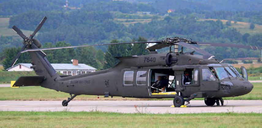 First two Slovak UH-60Ms delivered