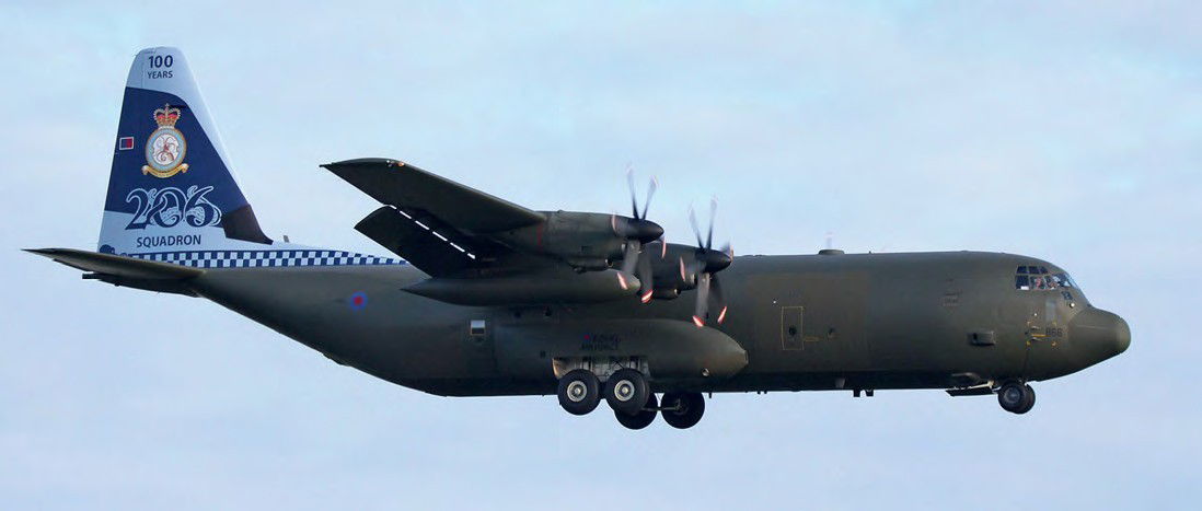 No 206(R) Squadron special scheme