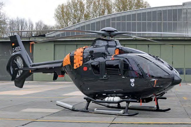 Unique German Navy EC135