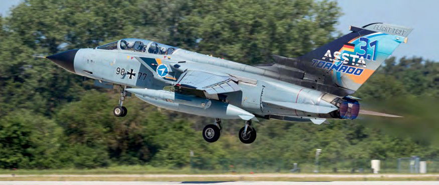 Flight trials for new Luftwaffe countermeasures