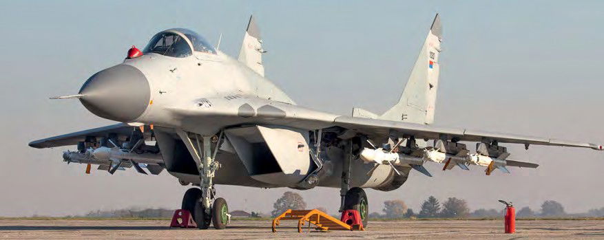 Former Russian MiG-29s arrive in Serbia
