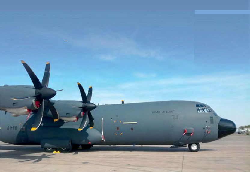 French C-130J flies Opération Barkhane mission