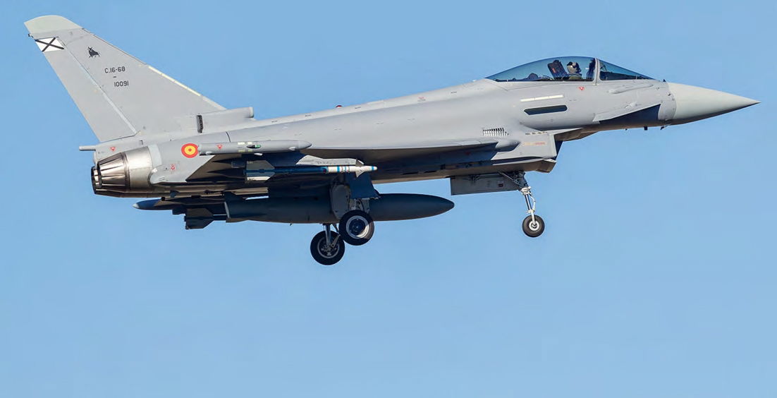Spanish Eurofighter deliveries resume