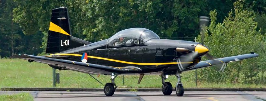 Upgraded Dutch PC-7 re-delivered