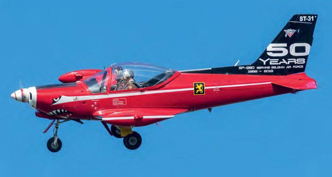 Fifty years of Belgian SF260s