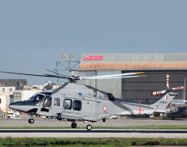 Third Maltese AW139 inducted