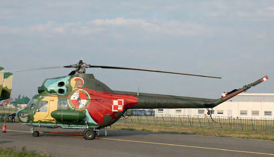 Fifty years of Polish armed forces Mi-2s