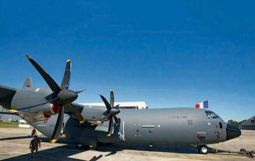 First French C-130J rolls out