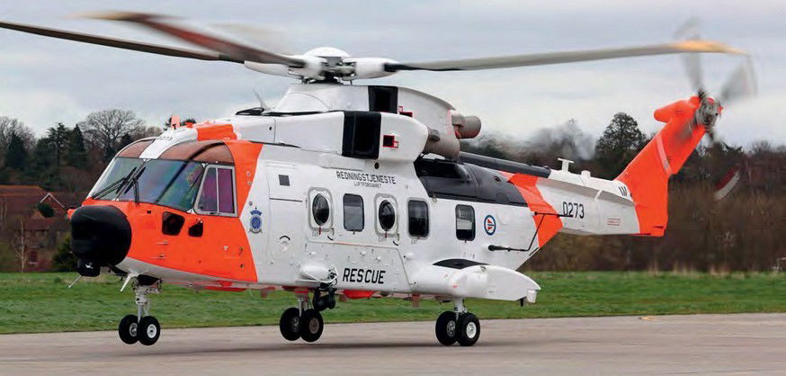 Fifth AW101 delivered to Norway