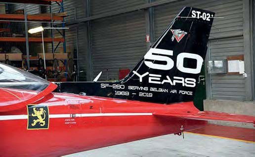 Belgian SF-260s celebrate 50 years