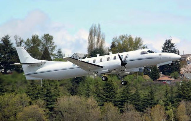 Arizona ANG RC-26B at Boeing Field