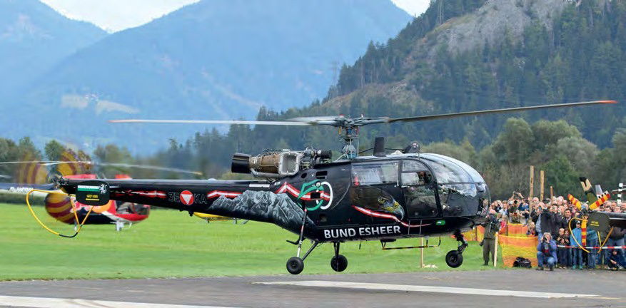 Austria marks Alouette III half-century