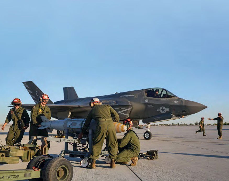 ‘Hot load’ for F-35B at Yuma