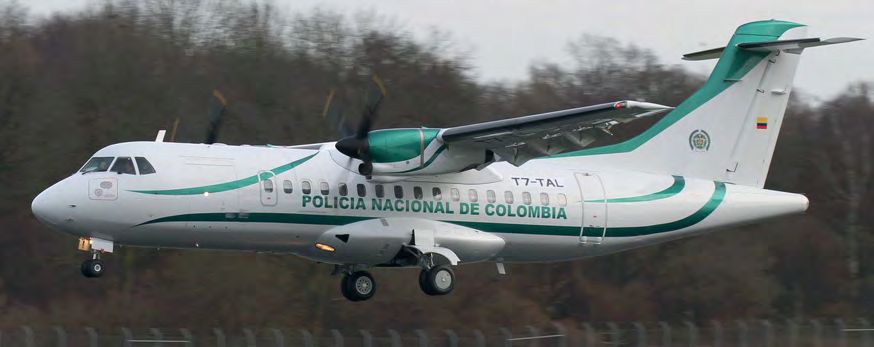 ATR 42 delivered to Colombian National Police