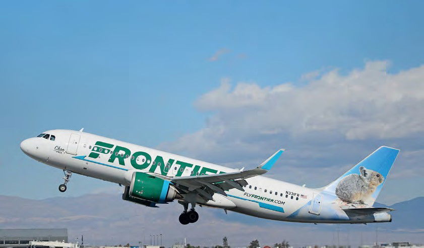 Frontier Ton-up at Denver