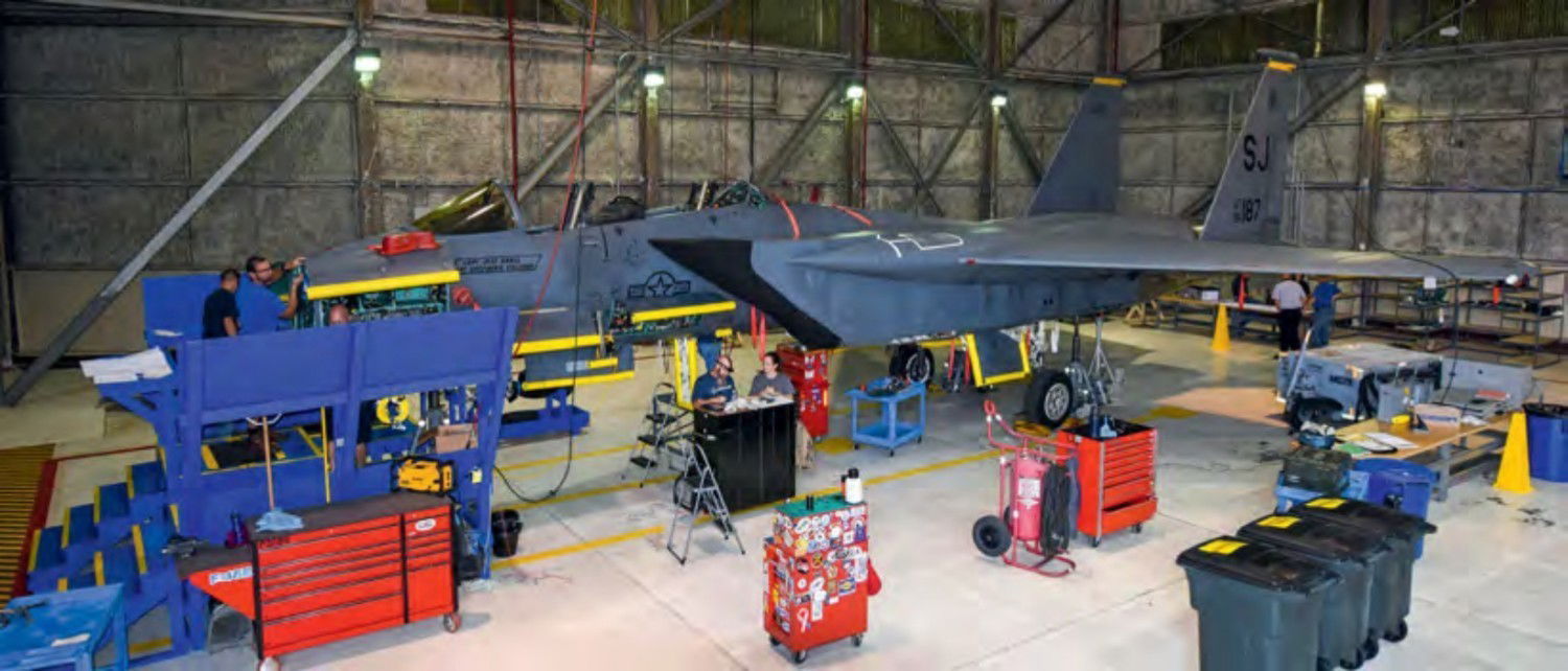Seymour Johnson F-15Es receiving APG-82