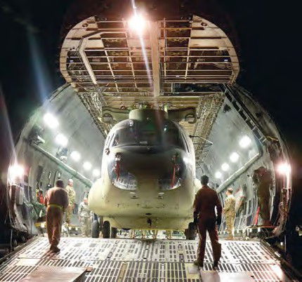 Fort Bragg CH-47Fs return from Djibouti