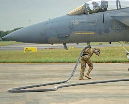 Rapid Eagle FARP at Mildenhall