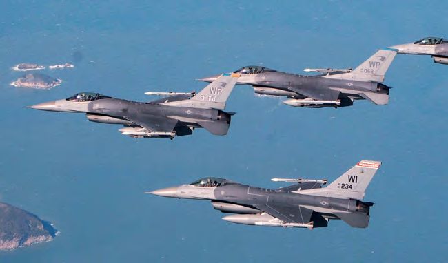 Wisconsin F-16s complete Kunsan deployment