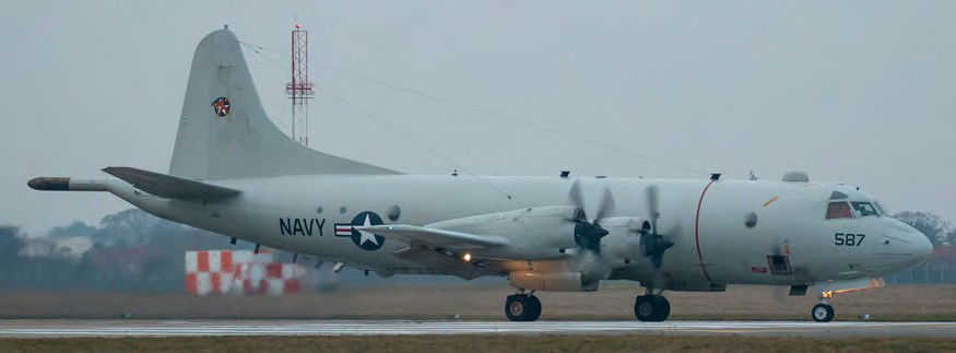 ‘Screaming Eagles’ P-3 with ‘retro’ badge