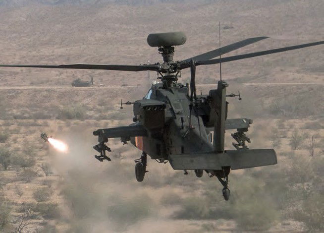 US Army Apaches fire JAGM