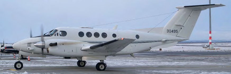 Embassy C-12D heads to Africa