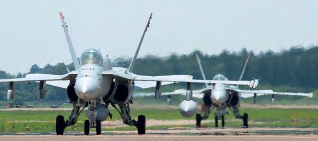 Red Devils’ Hornets train at Hyakuri