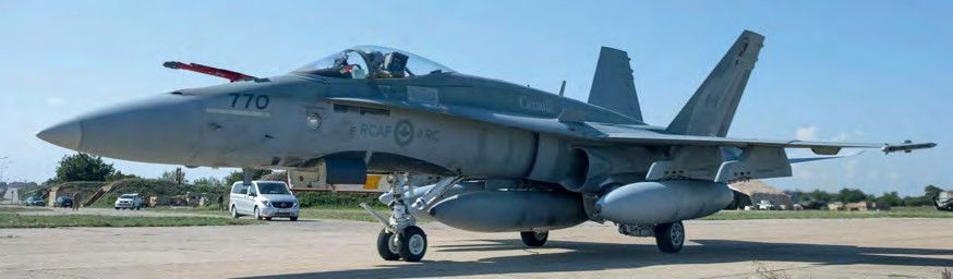 Canadian Hornets arrive in Romania