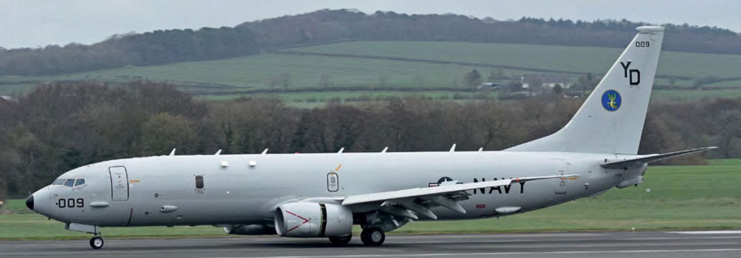 ‘Skinny Dragons’ P-8A at Joint Warrior