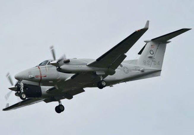 Marine Corps UC-12W in Europe