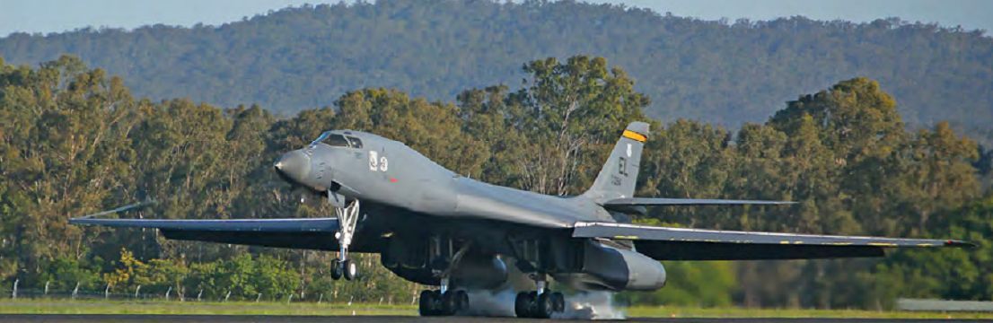 B-1Bs train in Australia