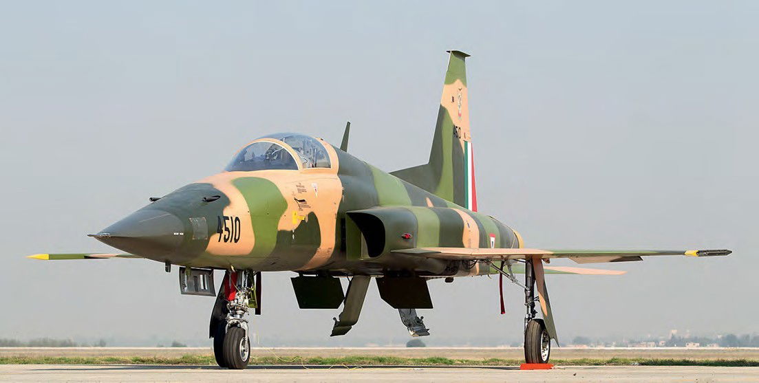 Mexican F-5s soldier on