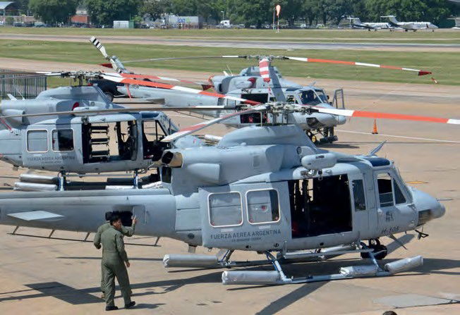Argentine Bell 412EPs arrive