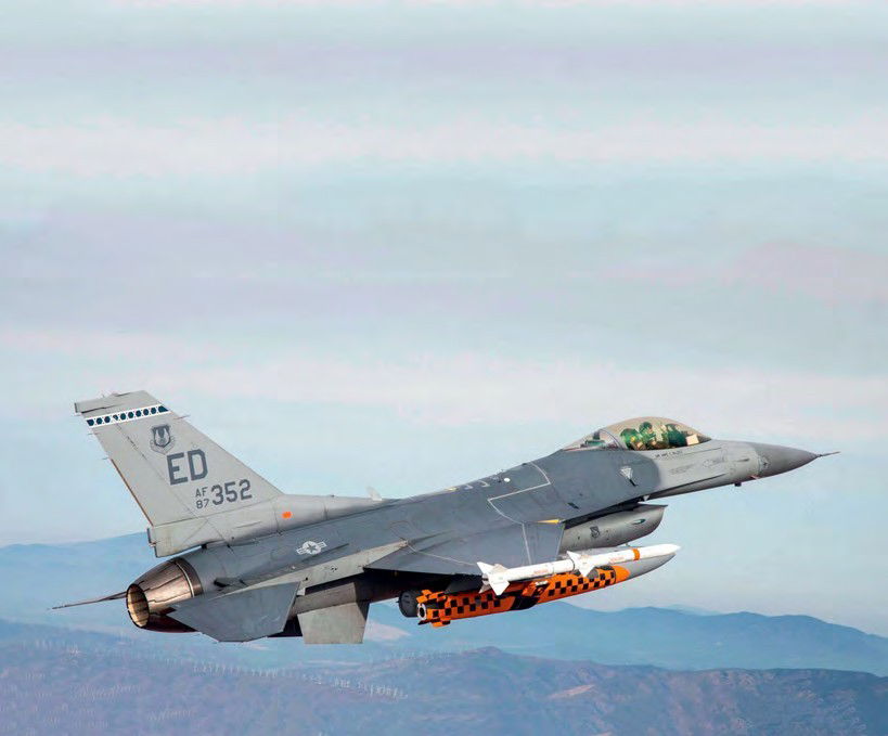 USAF F-16s Testing Joint Strike Missile for F-35A