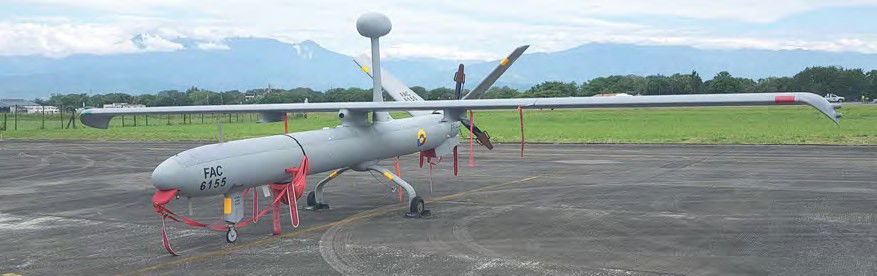 Colombian drones on show