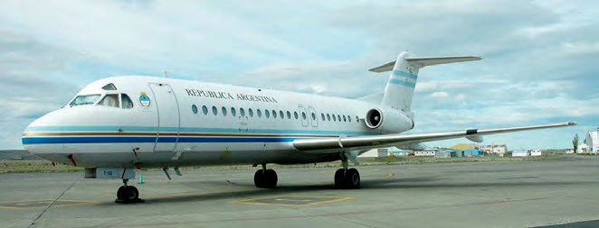 Argentine presidential F28 retirement