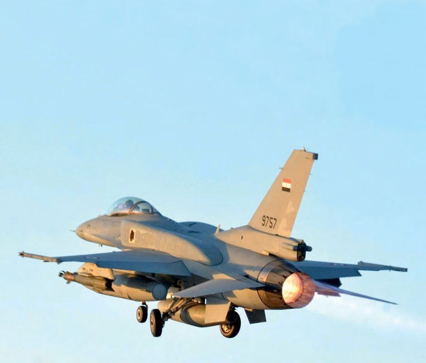 Egyptian Air Force strikes Libya