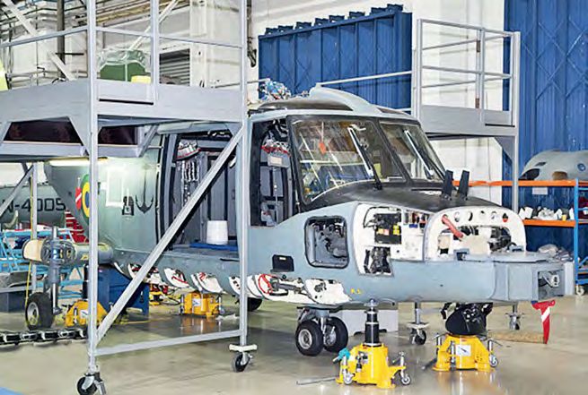 First AH-11B Super Lynx modernised