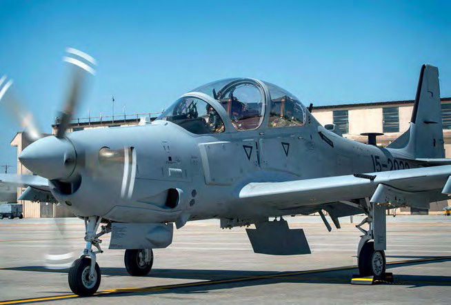 Lebanese A-29 pilot training begins