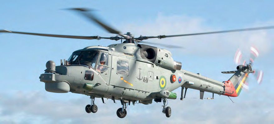 Modernised Brazilian Super Lynx flies