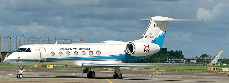 Mexican Navy G550 in the Netherlands