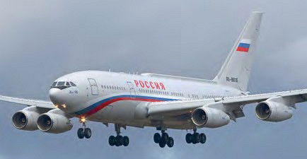 Russian presidential transport in Luxembourg