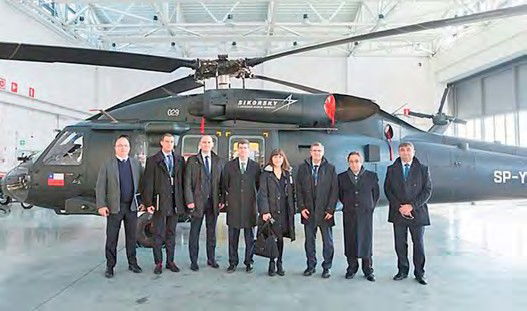 Chile to receive three Black Hawks in 2018