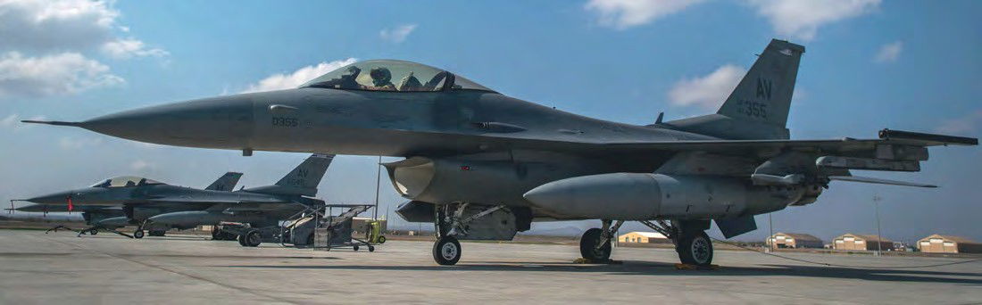 Aviano F-16s Operating Out of Djibouti