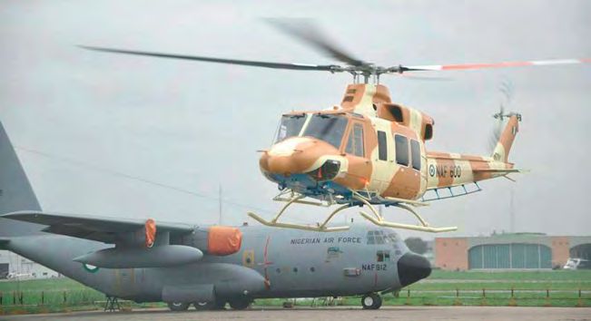 New Nigerian Air Force Bell 412EP inducted