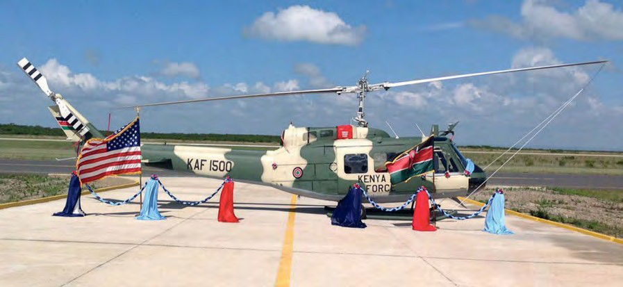 Six Huey IIs Delivered to Kenyan Air Force