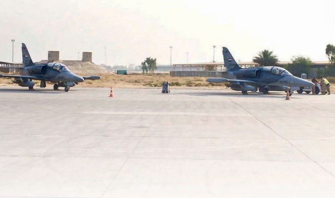 Iraqi air power in action